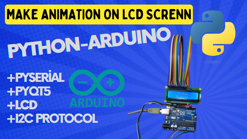PyQt5 ve Arduino ile LCD Kontrolü